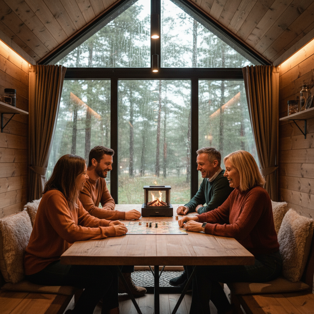 Настольные игры + глэмпинг: «Выжившие без Wi-Fi»